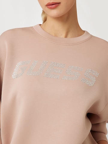 GUESS Sweatshirt 'Cecilia' in Beige