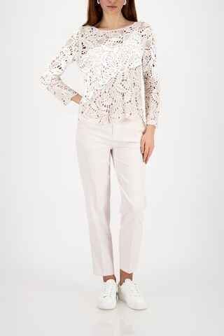 monari Regular Bügelfaltenhose in Beige