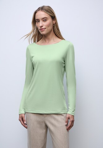 STREET ONE Shirt in Green: front
