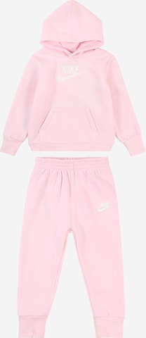 Nike Sportswear Костюм для бега в Ярко-розовый: спереди