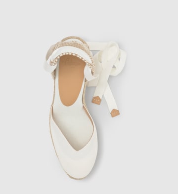 Espadrilles 'Chiara' Castañer en blanc