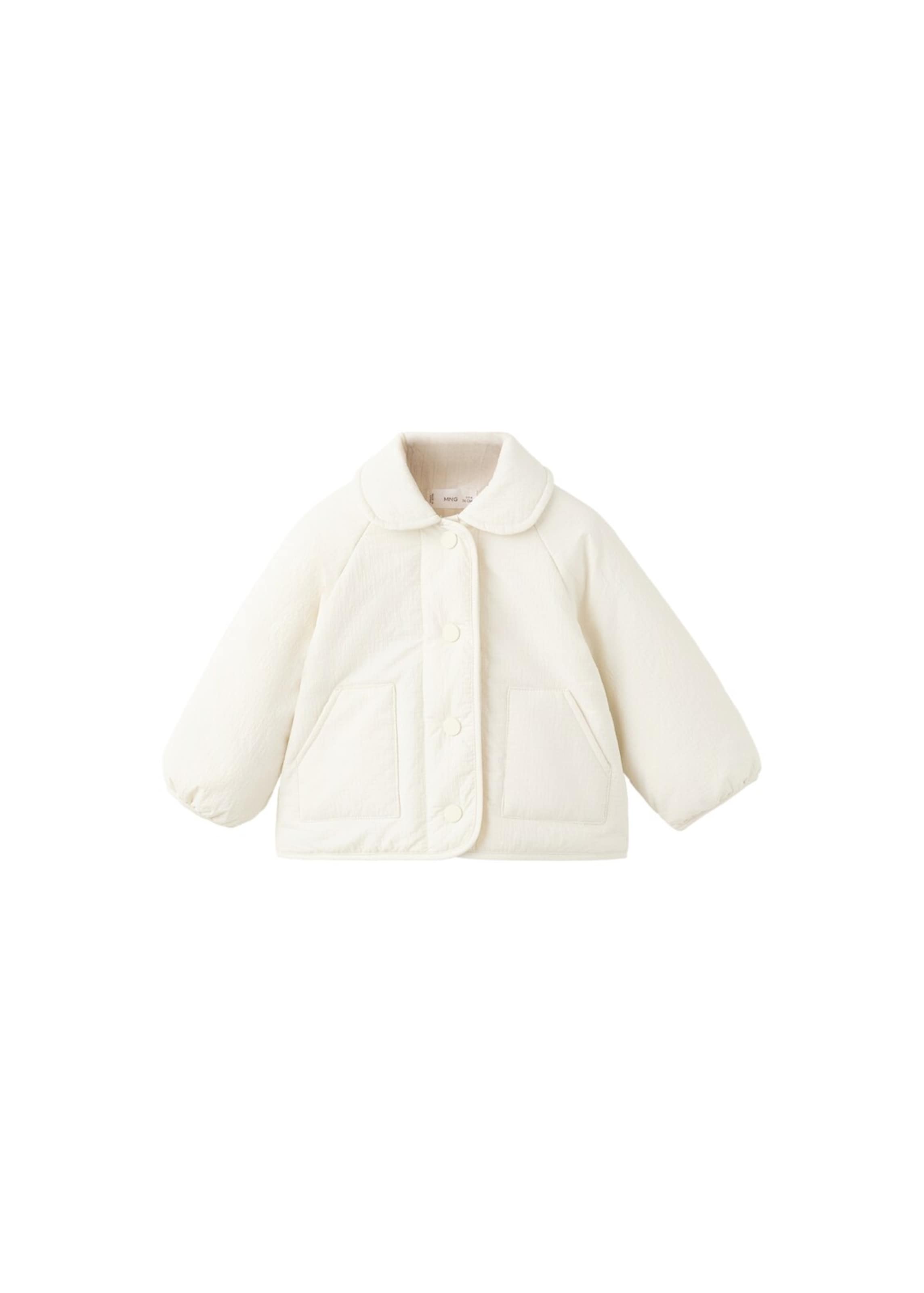 MANGO KIDS Between-Season Jacket 'Aladin2' in Beige: front