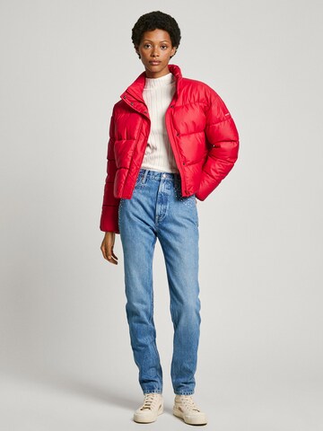 Pepe Jeans Tussenjas 'CARLEY' in Rood