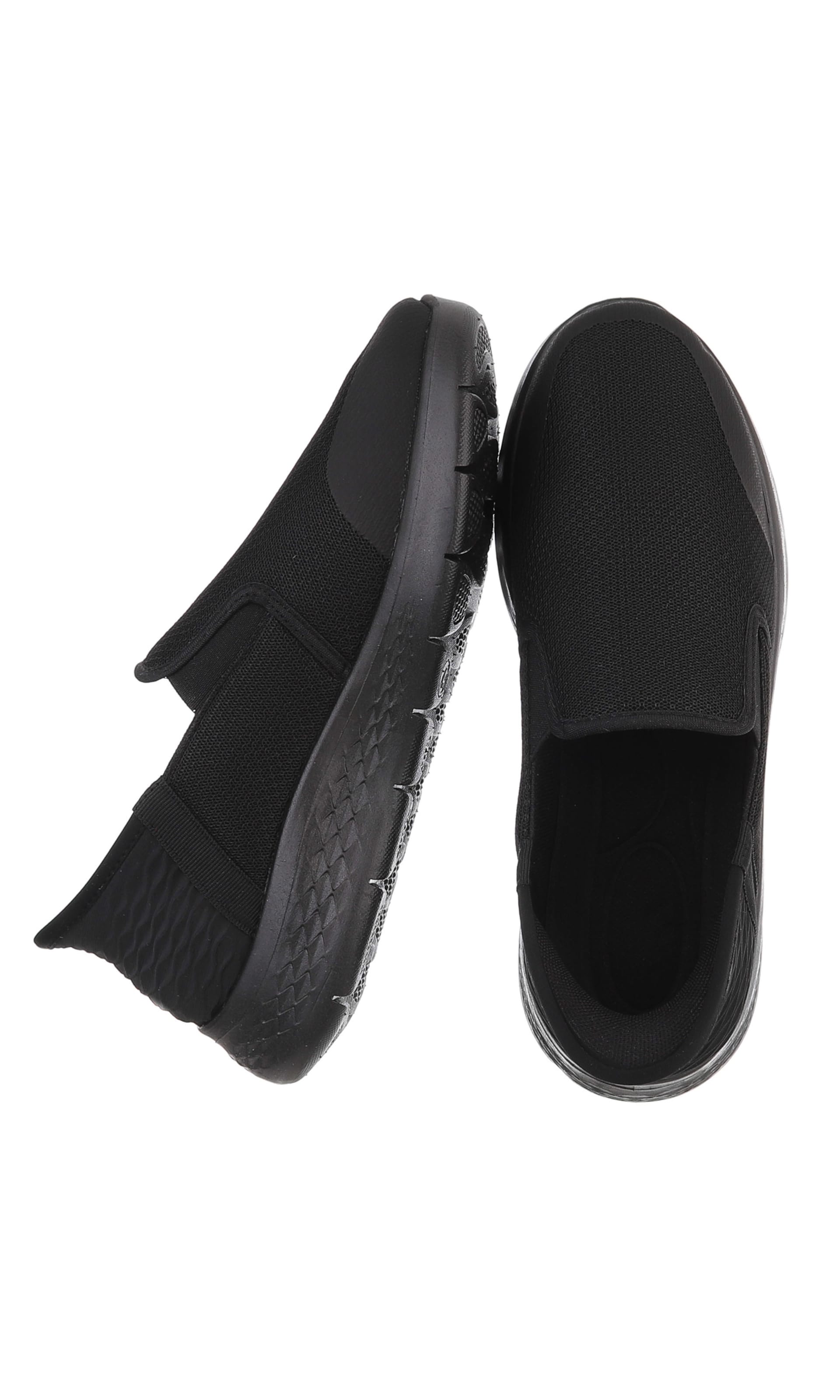 CoolWalk Slip-Ons in Black
