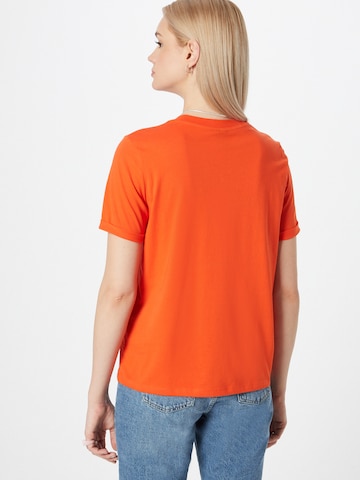 PIECES Shirt 'Ria' in Oranje