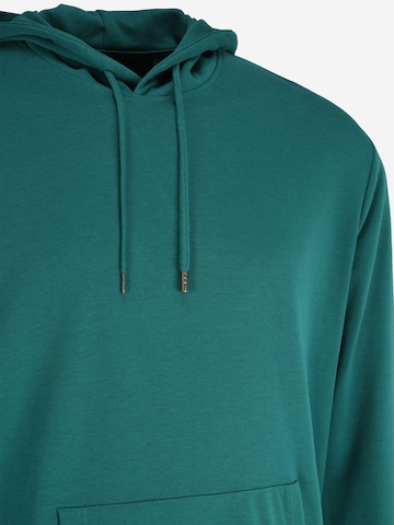 zaļš Jack & Jones Plus Sportisks džemperis