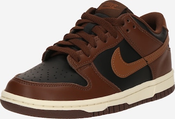 Nike Sportswear Trampki 'Dunk' w kolorze czarny: przód