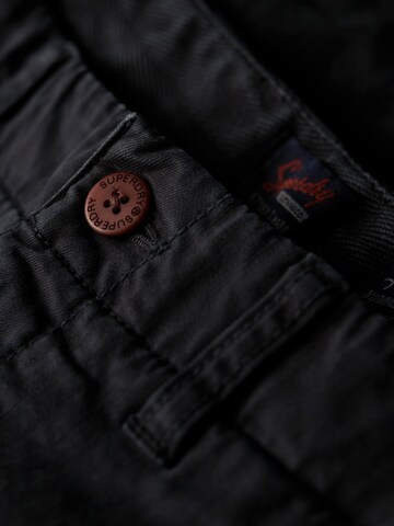 Superdry Regular Chino Pants in Blue