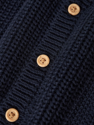NAME IT Gebreid vest in Blauw