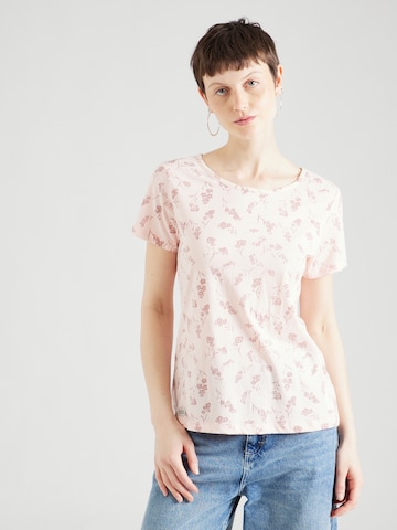 Ragwear T-Shirt 'MINTT FLOWER' in Pink: predná strana