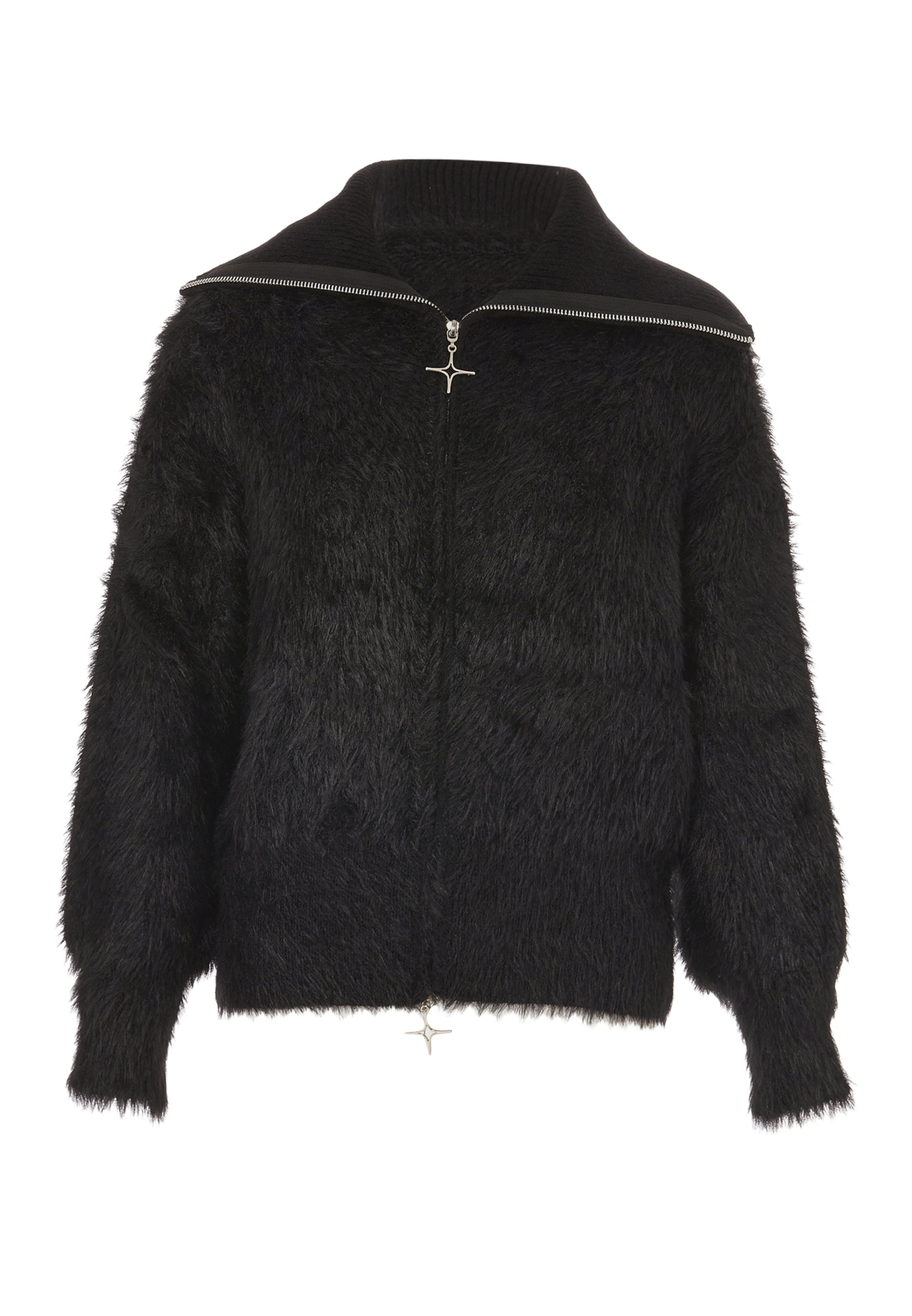 NALLY - Casaco de malha em preto: frente