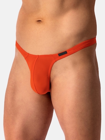 Manstore Panty '  Tower String 2623M' in Red: front