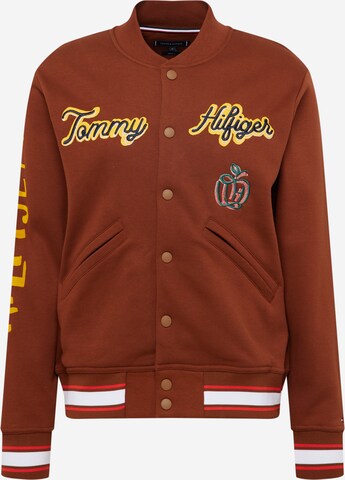 Veste mi-saison TOMMY HILFIGER en marron : devant