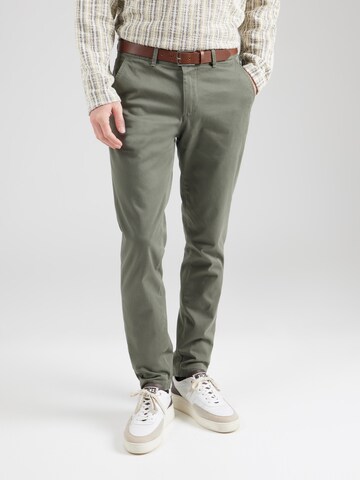 JACK & JONES Слим Брюки-чинос 'JPSTMARCO JJLEGACY' в Зеленый: спереди