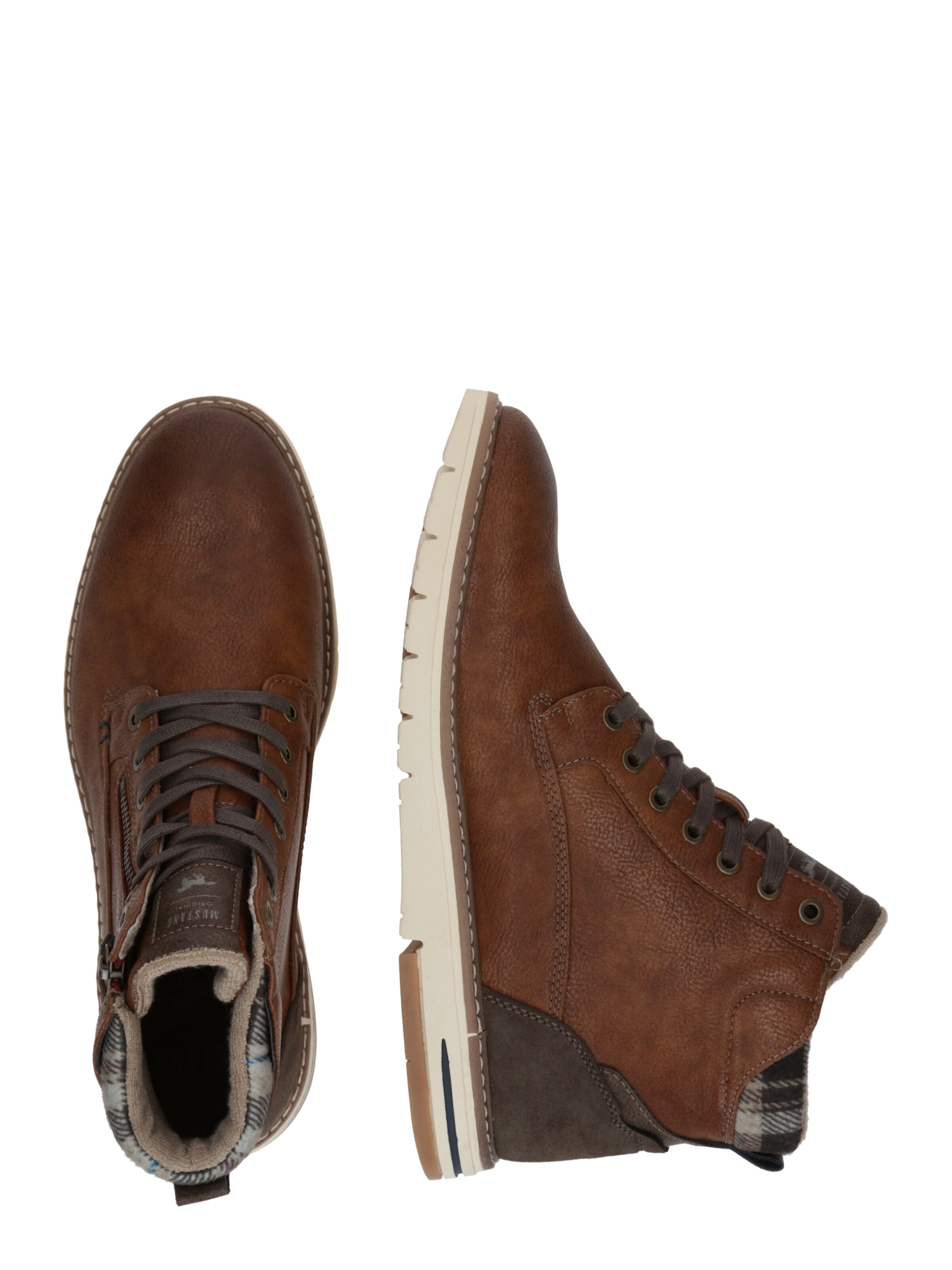 MUSTANG Veterboots in Bruin