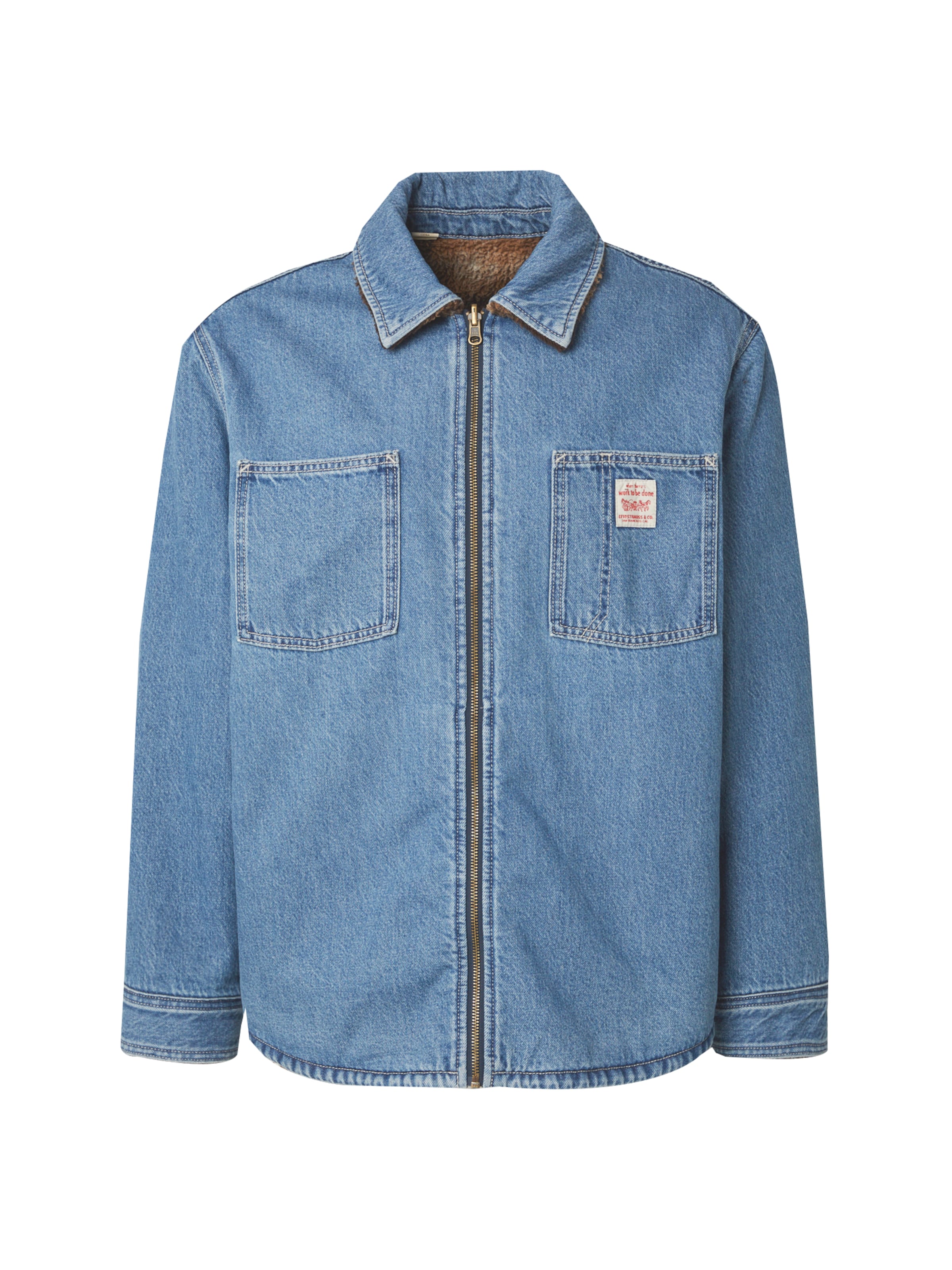 LEVI'S ® - Chaqueta de entretiempo 'Reversible Shacket' en azul