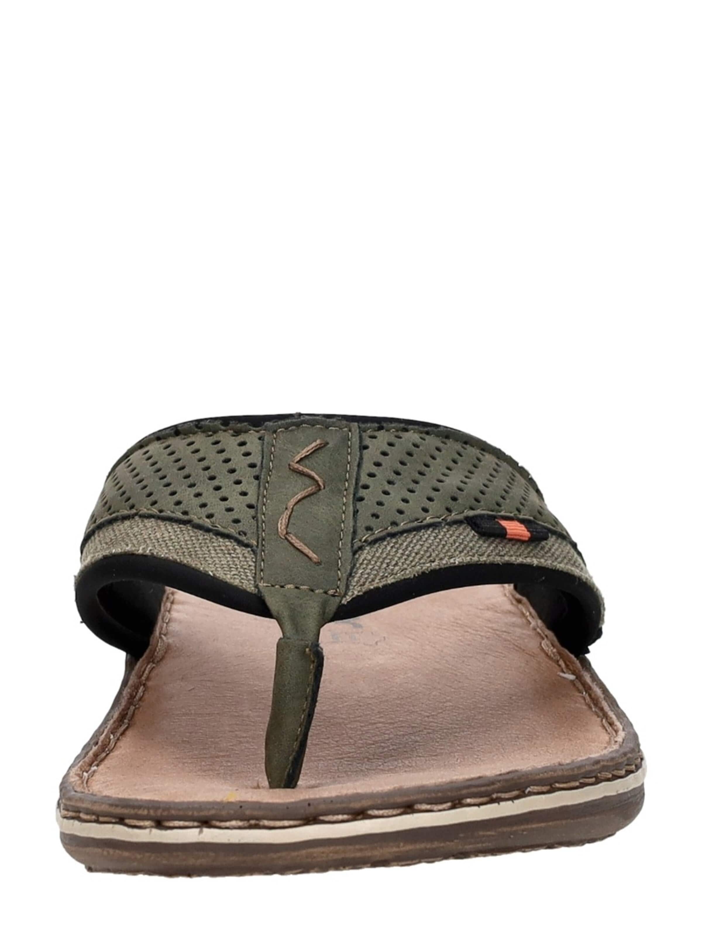 Rieker Teenslippers 'Teen' in Groen