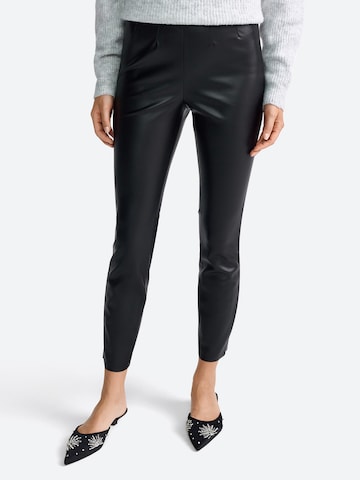 Rich & Royal Skinny Fit Панталон в черно: отпред