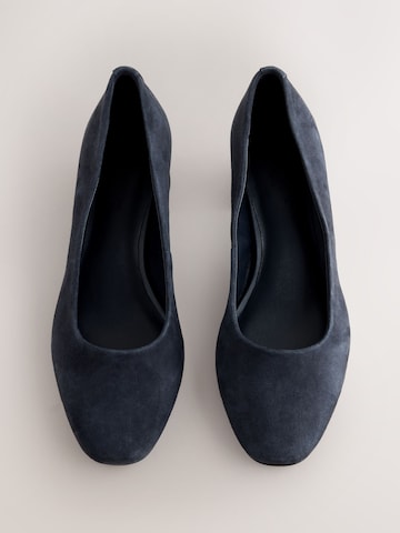 Next - Zapatos con plataforma en azul