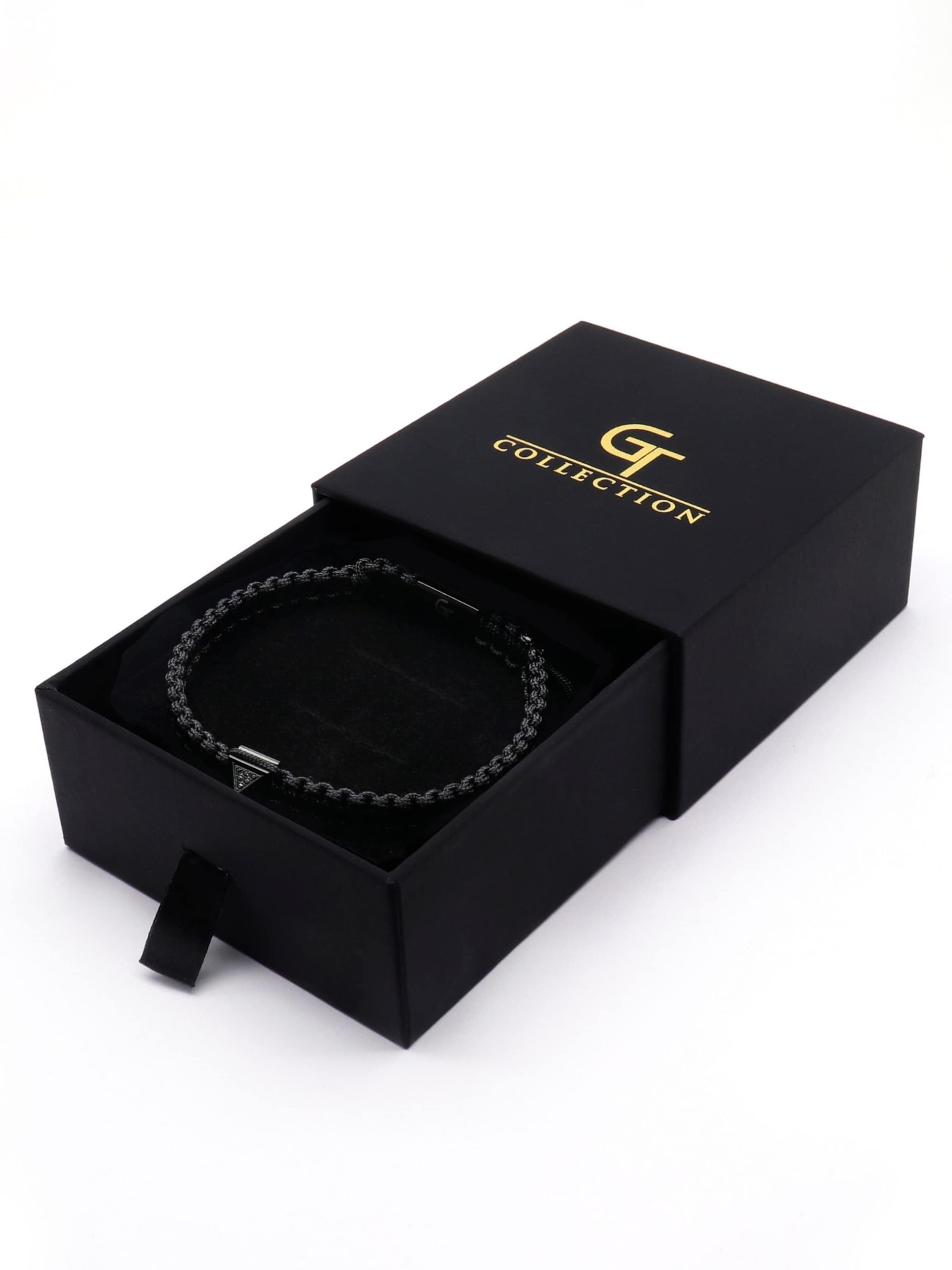Bracelet 'Pyramid-Bracelet' GT Collection en noir