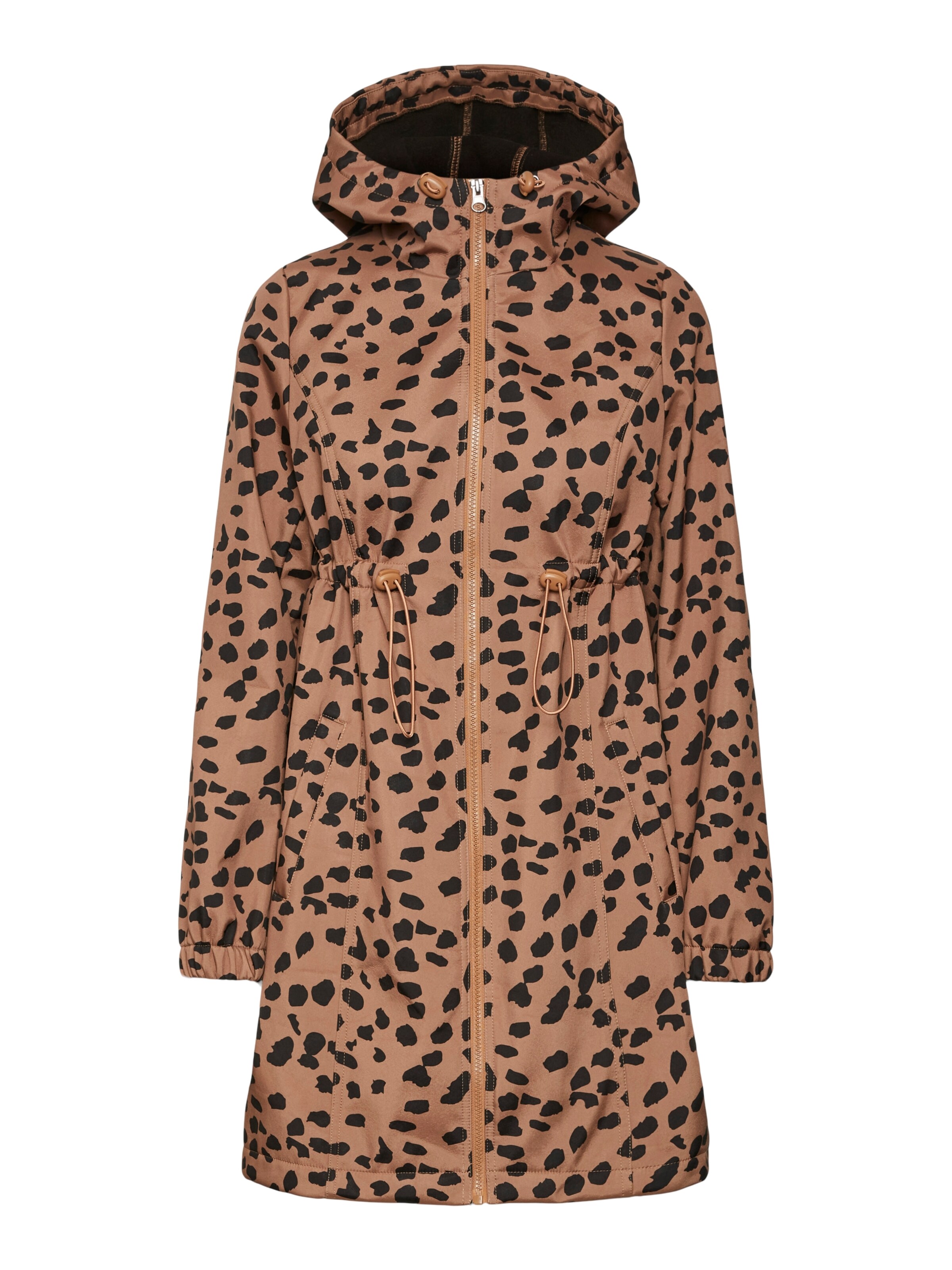 MAMALICIOUS - Abrigo de entretiempo 'NELL' en marrón: frente