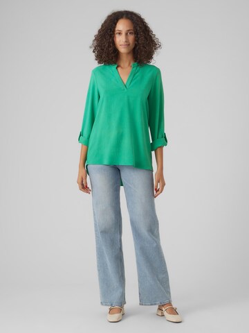 VERO MODA Blouse 'GAVINA' in Groen