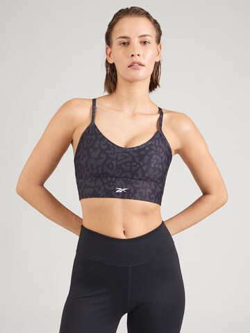 Reebok Bustier Sportmelltartók 'ID TRAIN' - fekete: elől