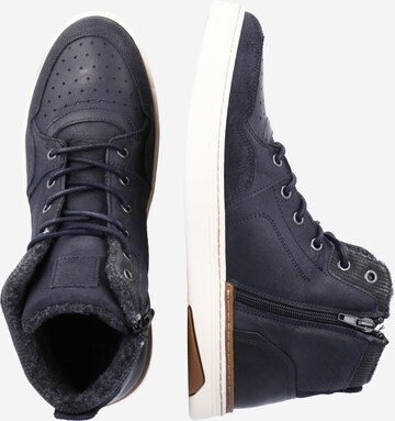 BULLBOXER High-Top Sneakers in Blue