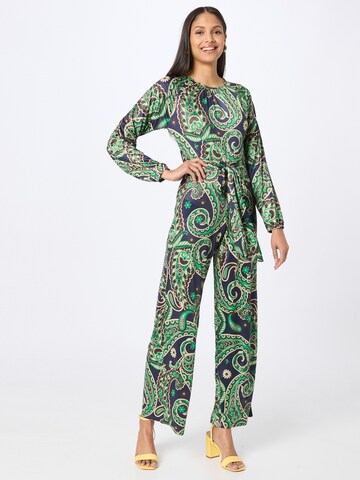Warehouse Jumpsuit in Blau: Vorderseite