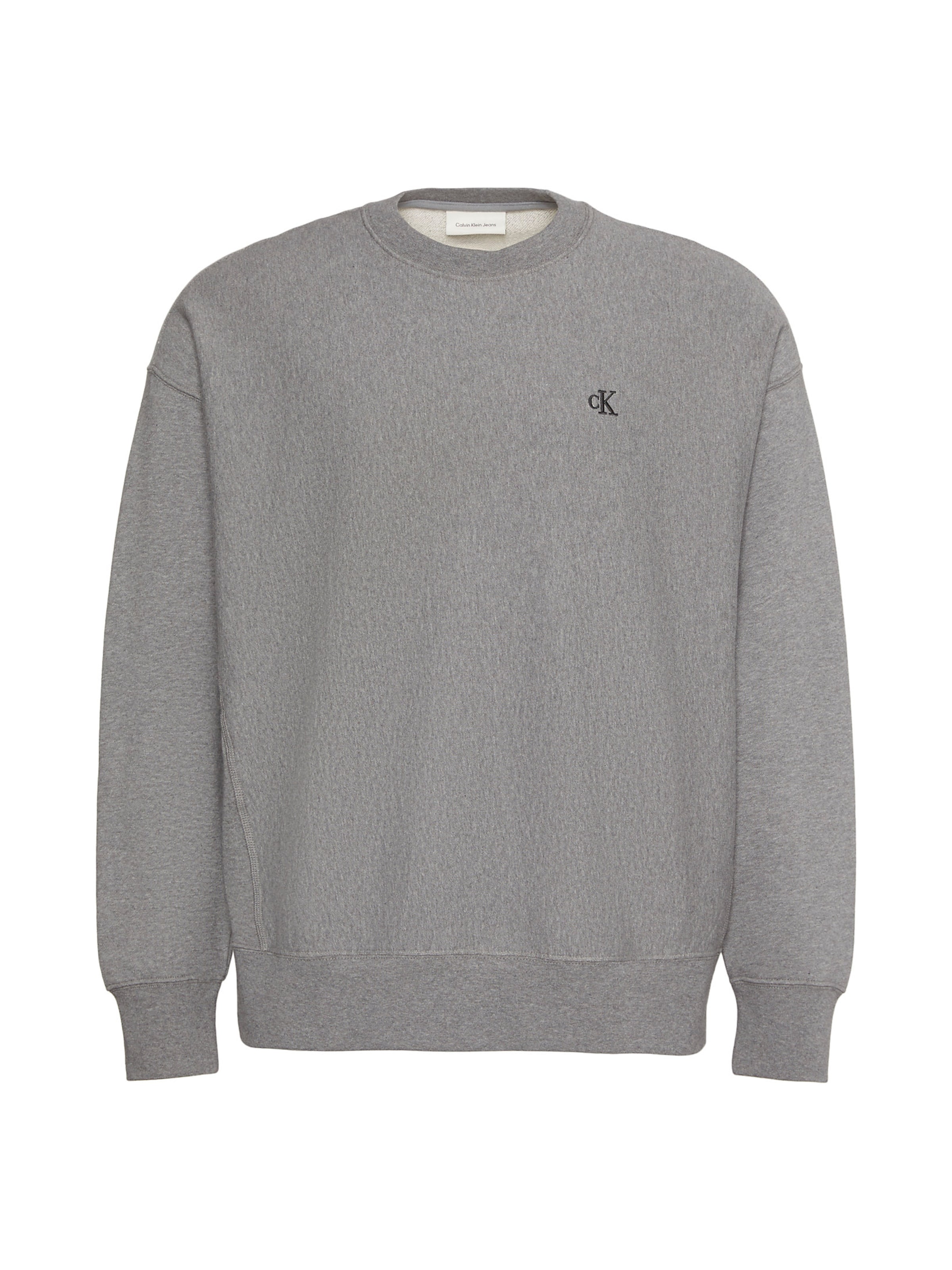Calvin Klein Jeans Sweatshirt in Grau: Vorderseite