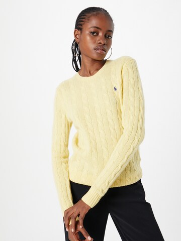Pullover 'JULIANNA' di Polo Ralph Lauren in giallo: frontale