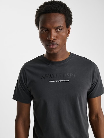 Hummel Functioneel shirt in Grijs