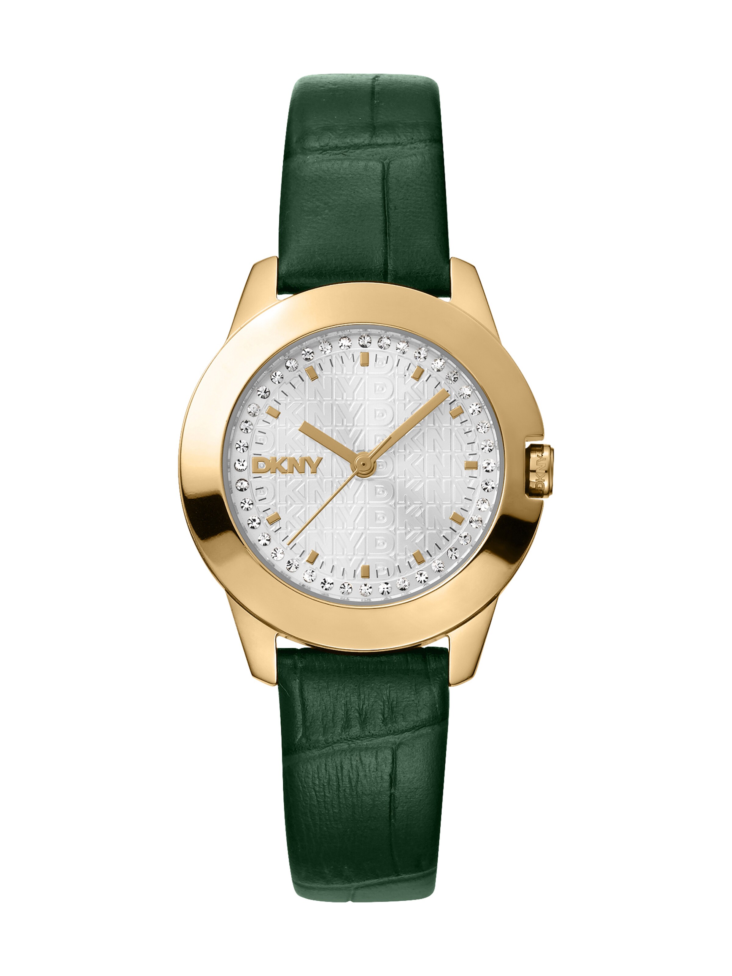 DKNY Analog Watch 'Park Ave' in Green: front