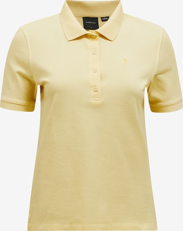 T-shirt PEAK PERFORMANCE en orange : devant