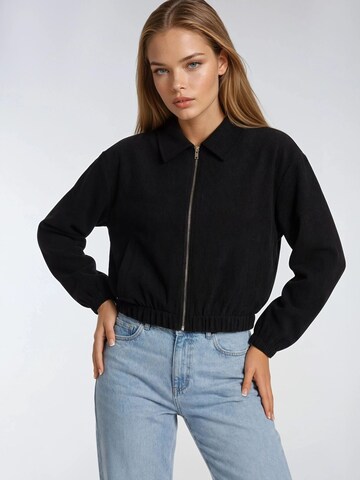 Veste mi-saison MixRay en noir