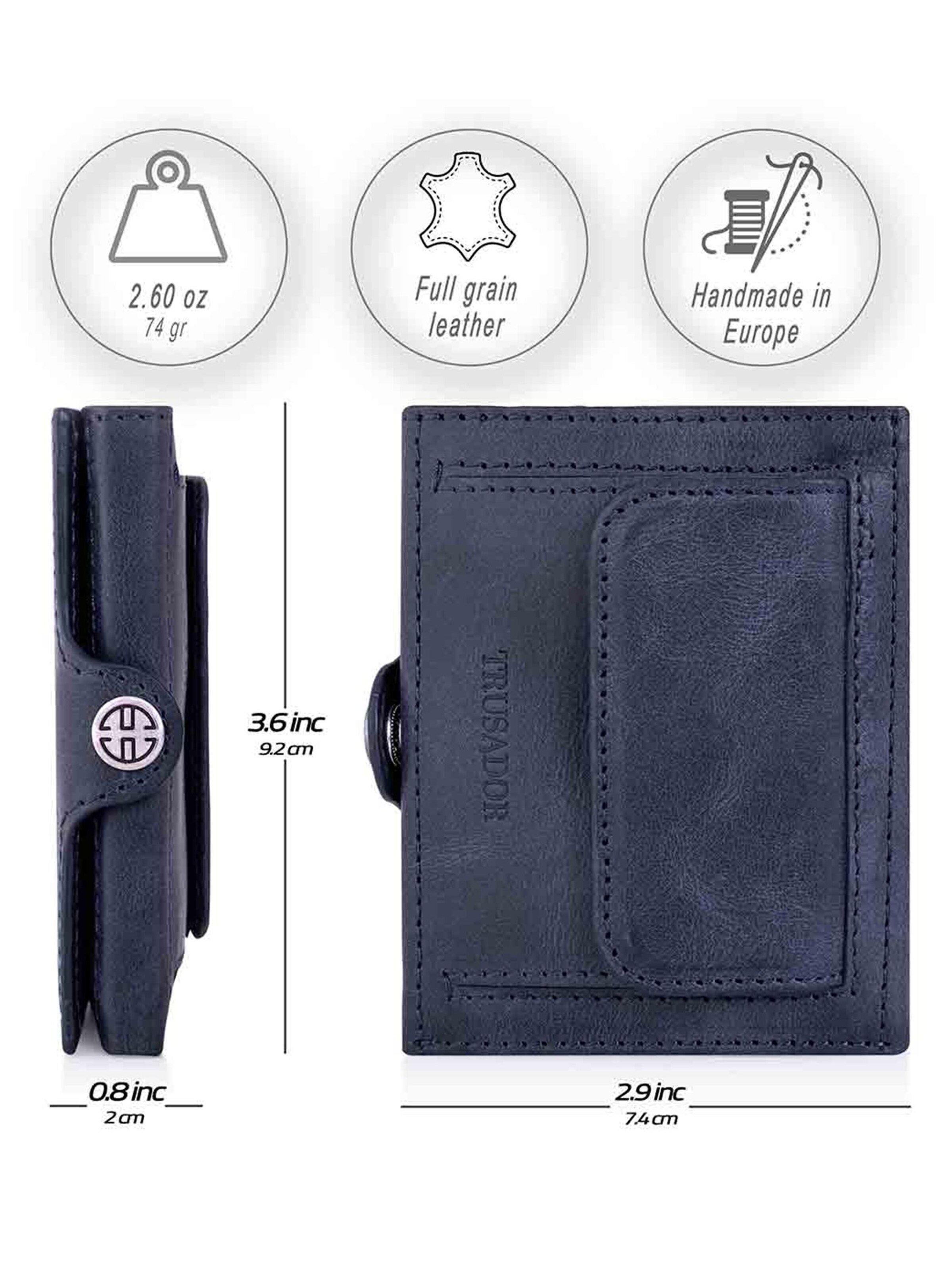 Trusador Wallet 'Valencia' in Blue