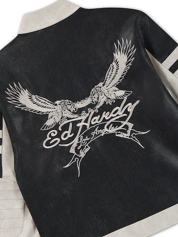 juoda Ed Hardy Demisezoninė striukė 'Los Angeles'