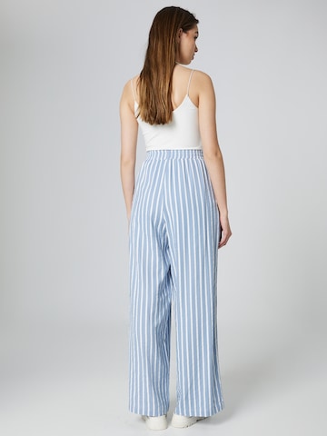 Guido Maria Kretschmer Women Wide leg Pants 'Rhonda' in Blue