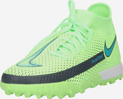 NIKE Fußballschuh 'Phantom GT Academy' in himmelblau / neongrün / schwarz, Produktansicht
