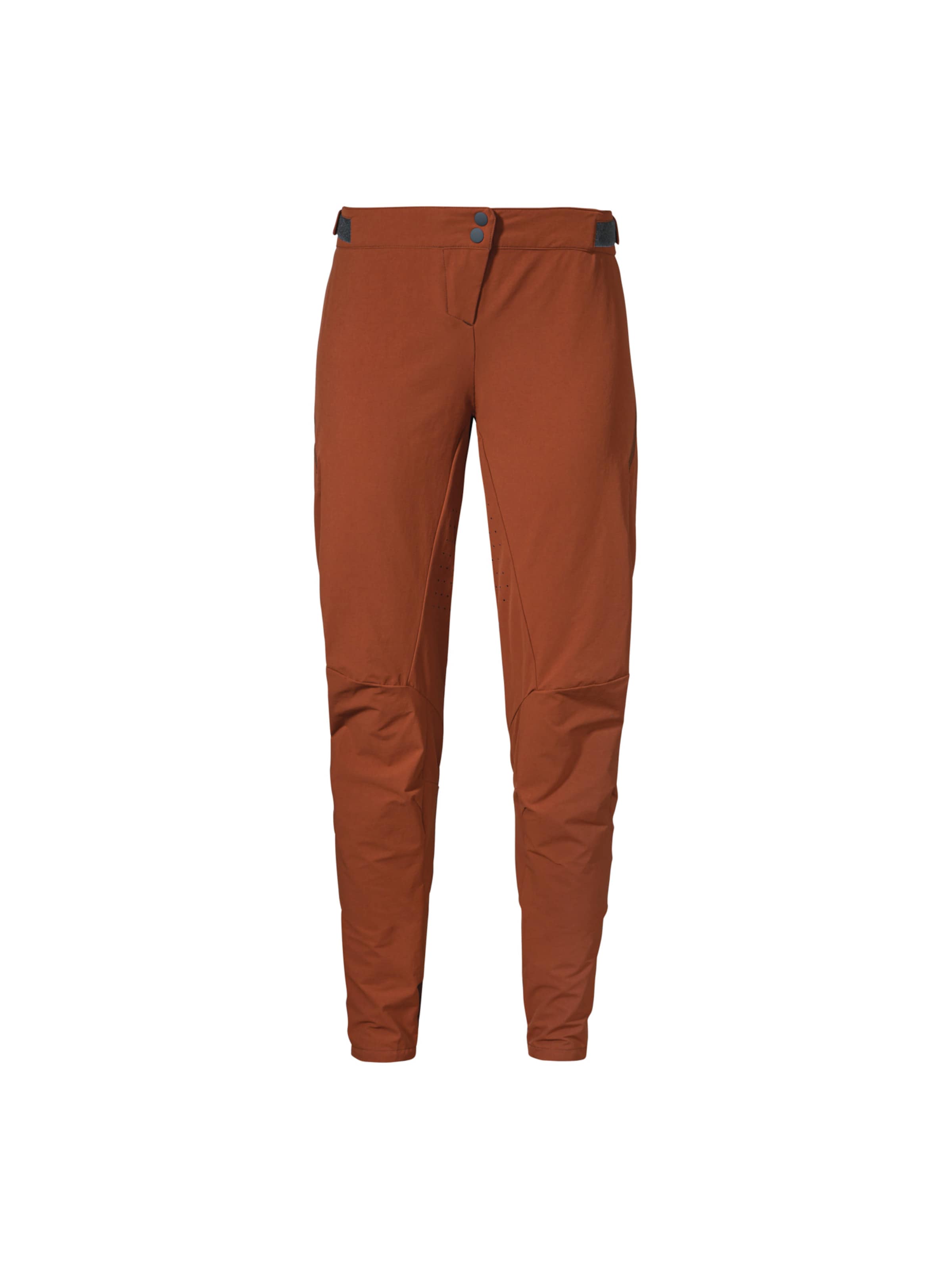 Schöffel Tapered Outdoor trousers 'Arosa ' in Brown: front