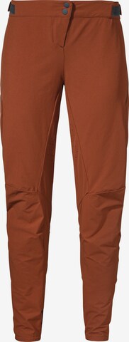 Schöffel Tapered Outdoorhose 'Arosa ' in Braun: predná strana