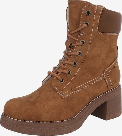 Ital-Design Stiefelette in camel, Produktansicht