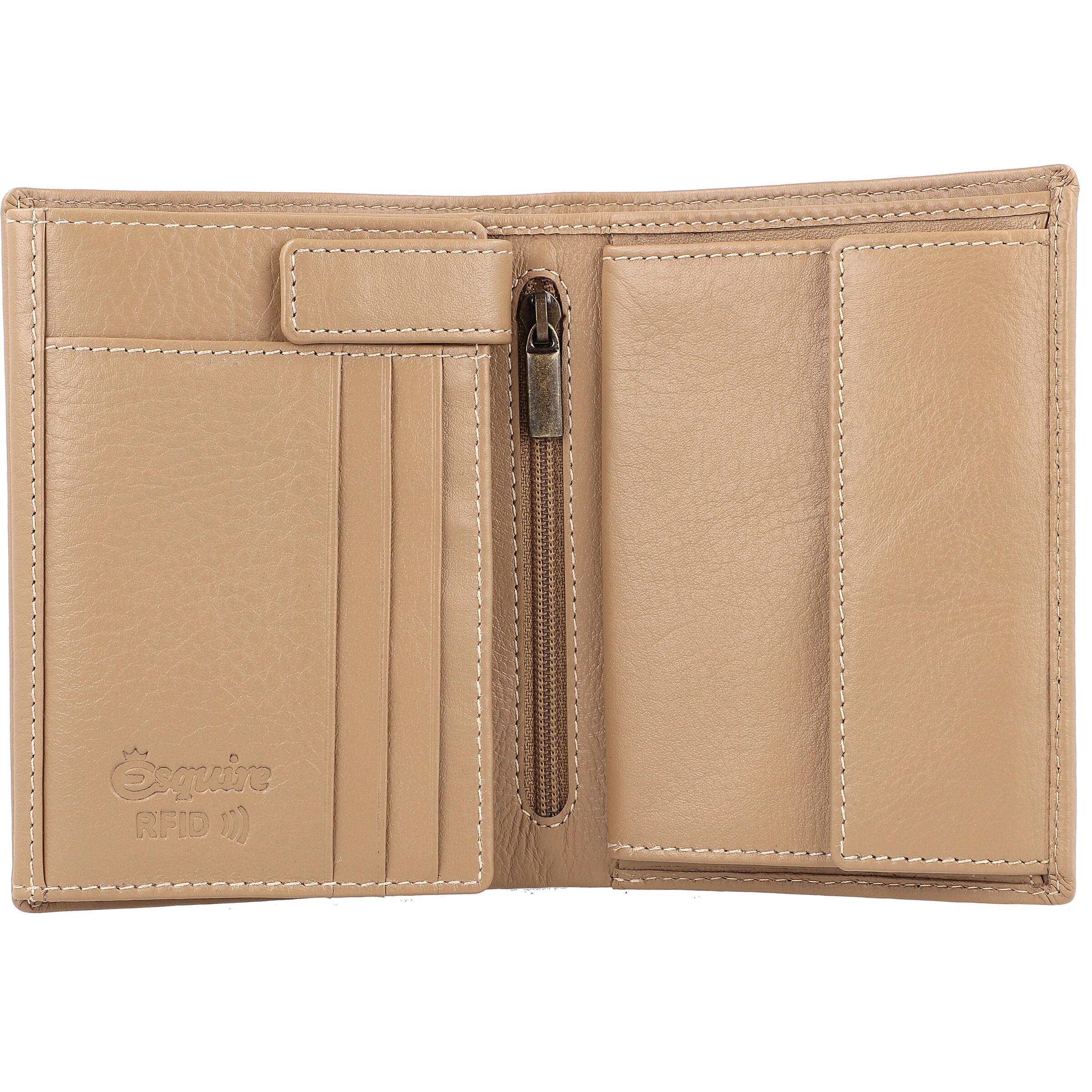 Esquire Portemonnaie in Braun