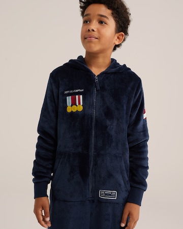 WE Fashion Nachtkledij in Blauw: voorkant