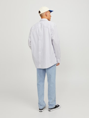 JACK & JONES Loosefit Farmer 'Chris' - kék