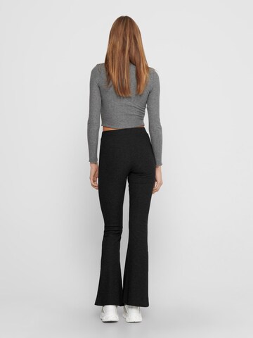 Only Petite Flared Pants 'Nella' in Black