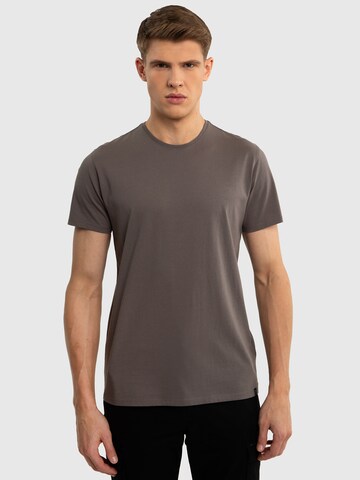 BIG STAR Shirt in Grijs: voorkant