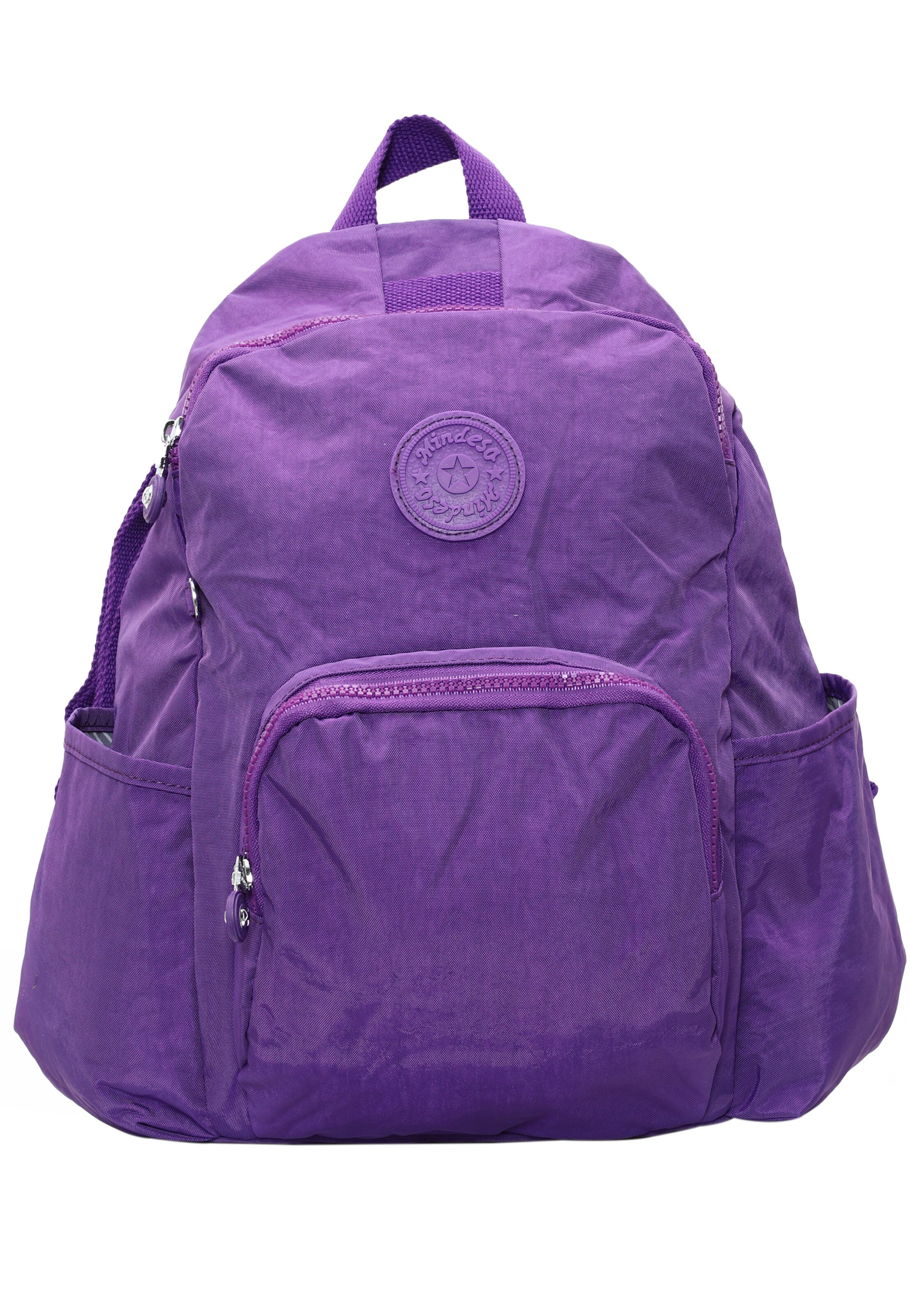 Mindesa Backpack in Purple: front