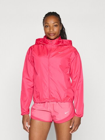 NIKE - Casaco deportivo 'TEMPO' em rosa: frente