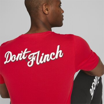 T-Shirt fonctionnel 'DYLAN' PUMA en rouge